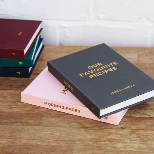 Personalised Hardcover Journal - & So They Made