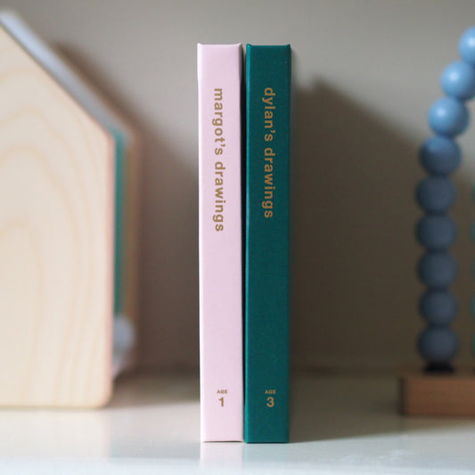 Personalised Baby or Child's Keepsake Sketchbook - & So They Made