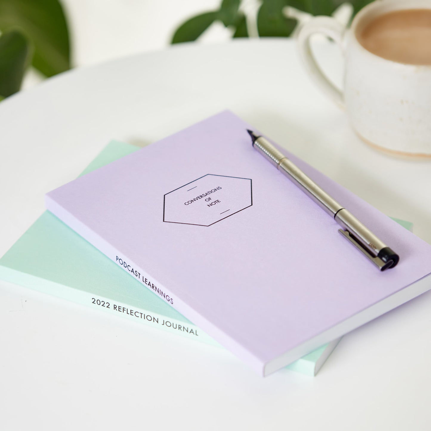 Personalised Notebook Hexagon A5 Perfect Bound - & So They Made
