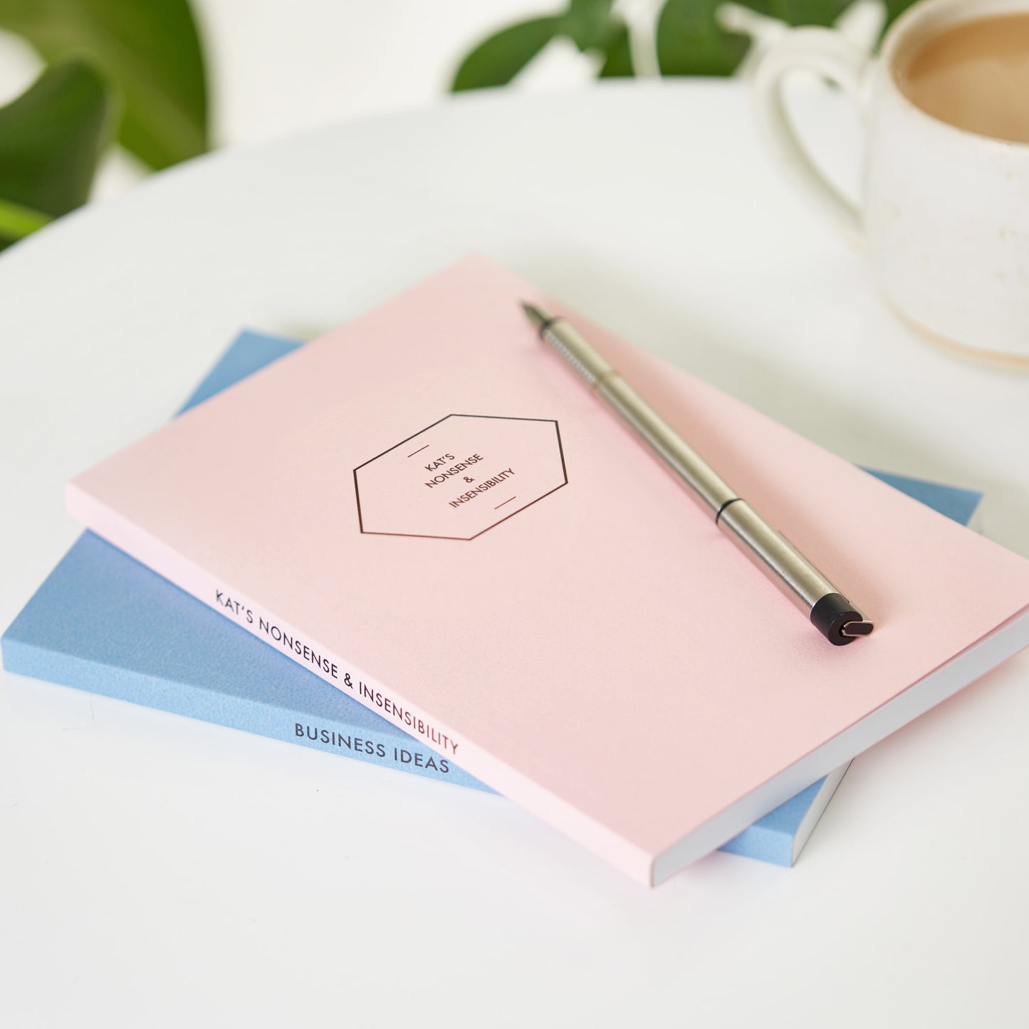 Personalised Notebook Hexagon A5 Perfect Bound - & So They Made
