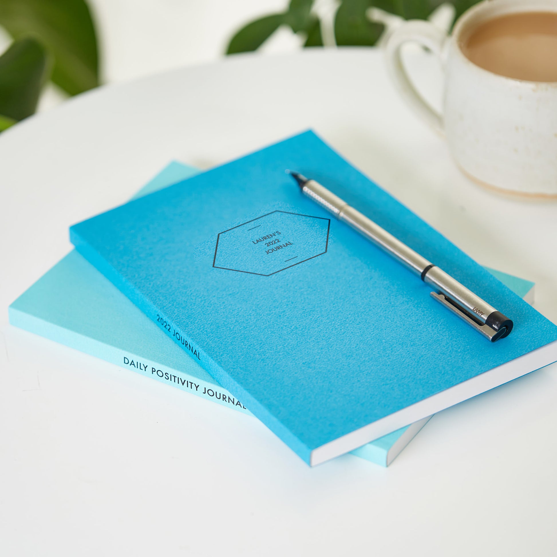 Personalised Notebook Hexagon A5 Perfect Bound - & So They Made