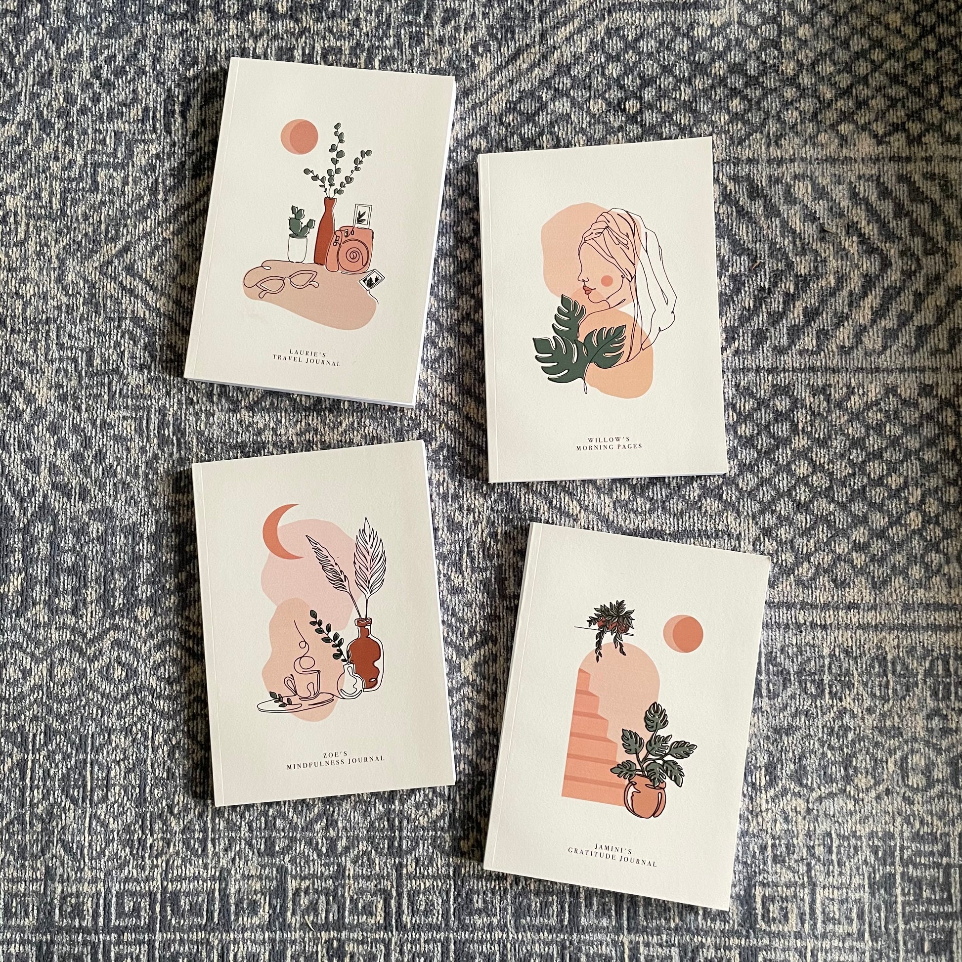 Personalised Notebook Mindfulness #1 A5 Perfect Bound - & So They Made