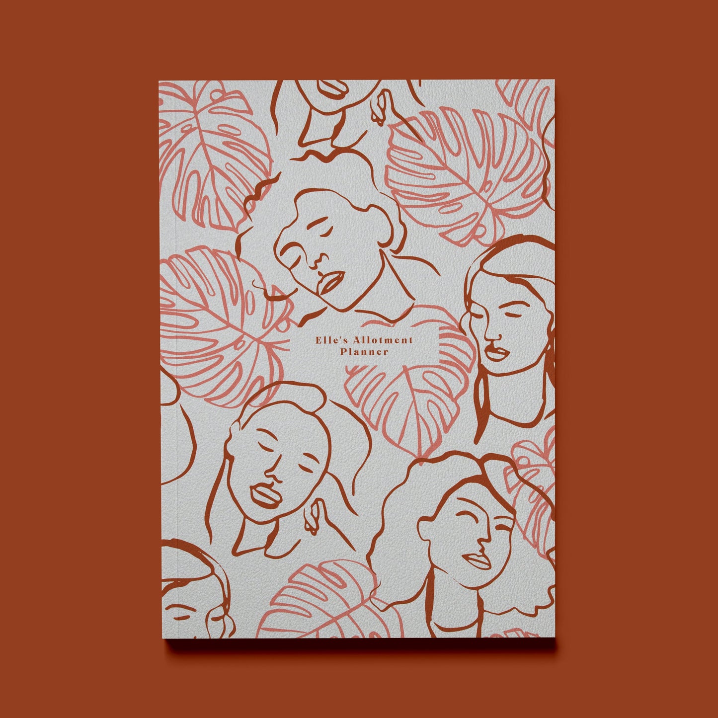 Personalised Gardeners Notebook Botanical Women A5 Perfect Bound - & So They Made
