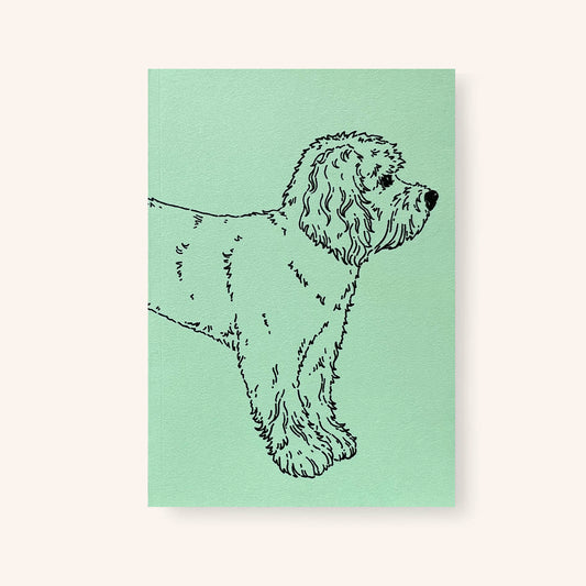 Personalised Notebook Dog Breed A5 Perfect Bound - & So They Made