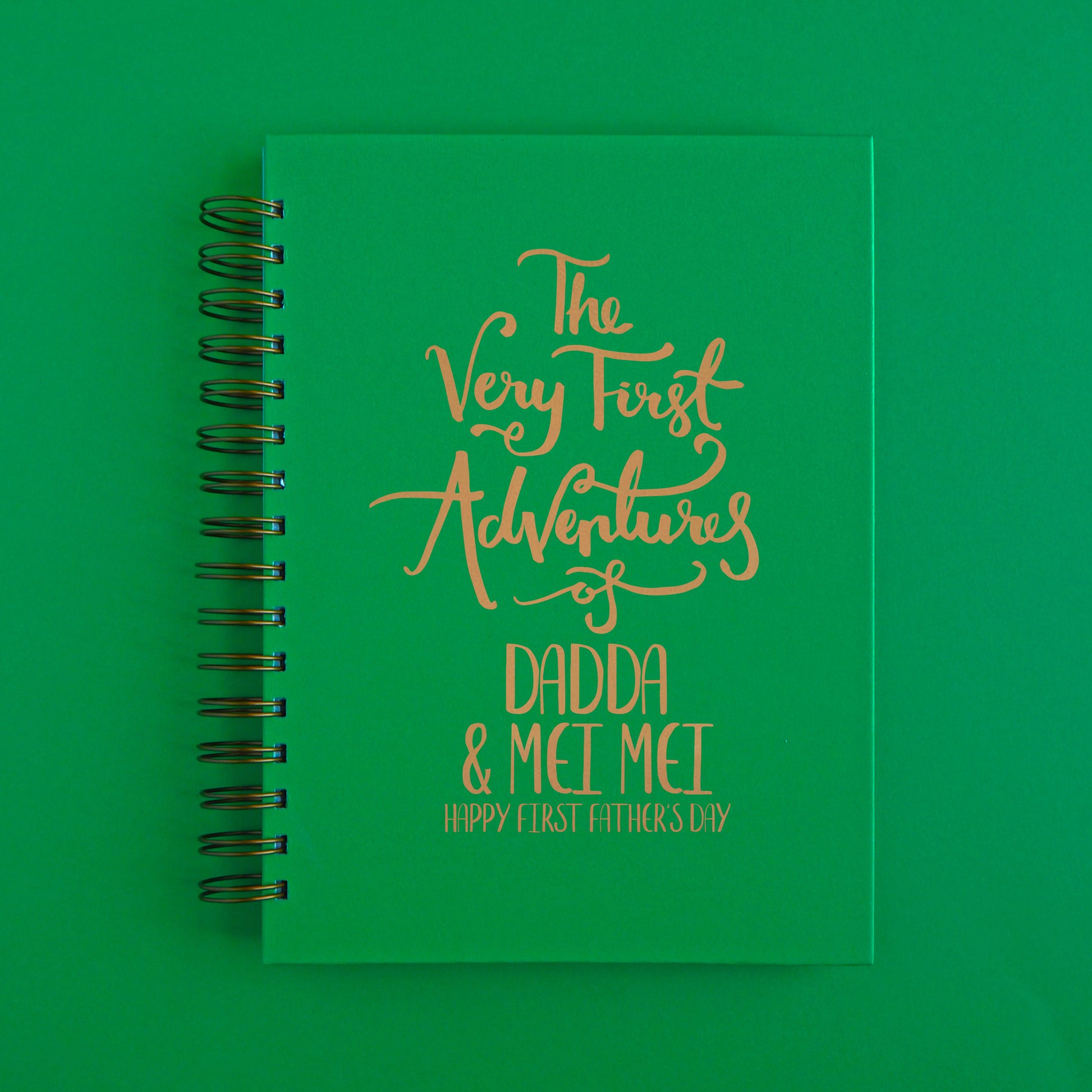 New Dad Memory Book - & So They Made