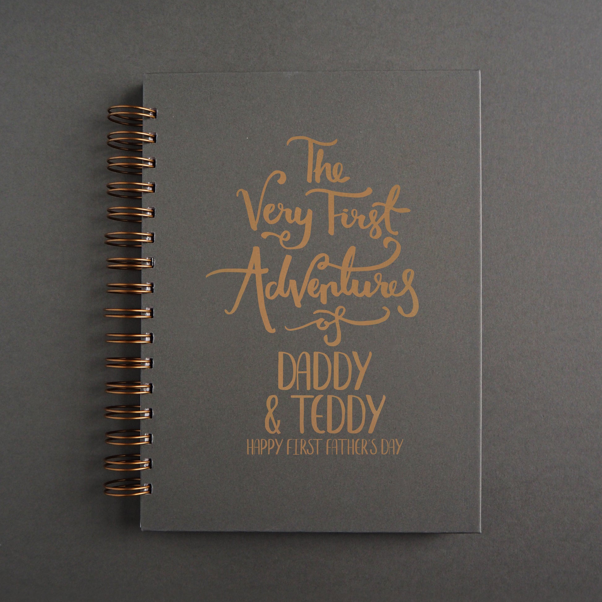 New Dad Memory Book - & So They Made