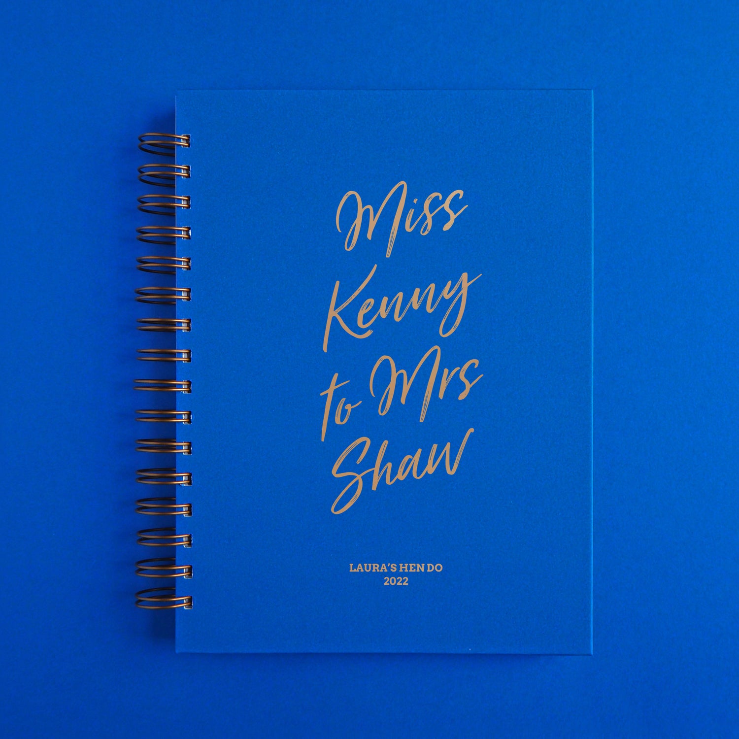 Hen Do Book Miss To Mrs Memory Book - & So They Made