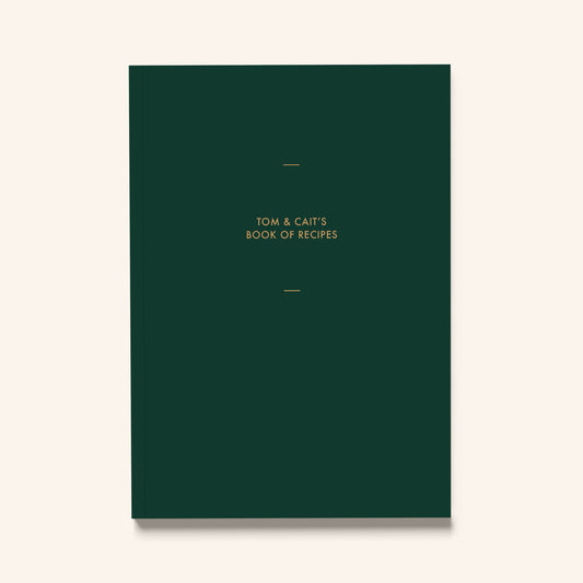 Personalised Notebook Foil Reference A5 Perfect Bound - & So They Made