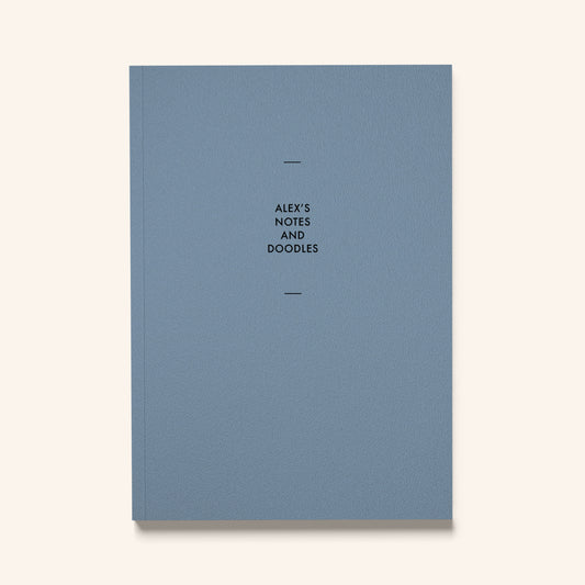 Personalised Notebook Reference A5 Perfect Bound - & So They Made